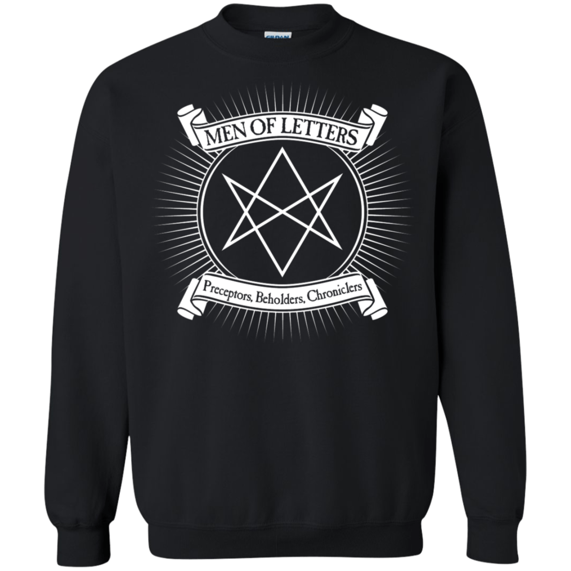 Sweatshirts Black / S Men of Letters Crewneck Sweatshirt