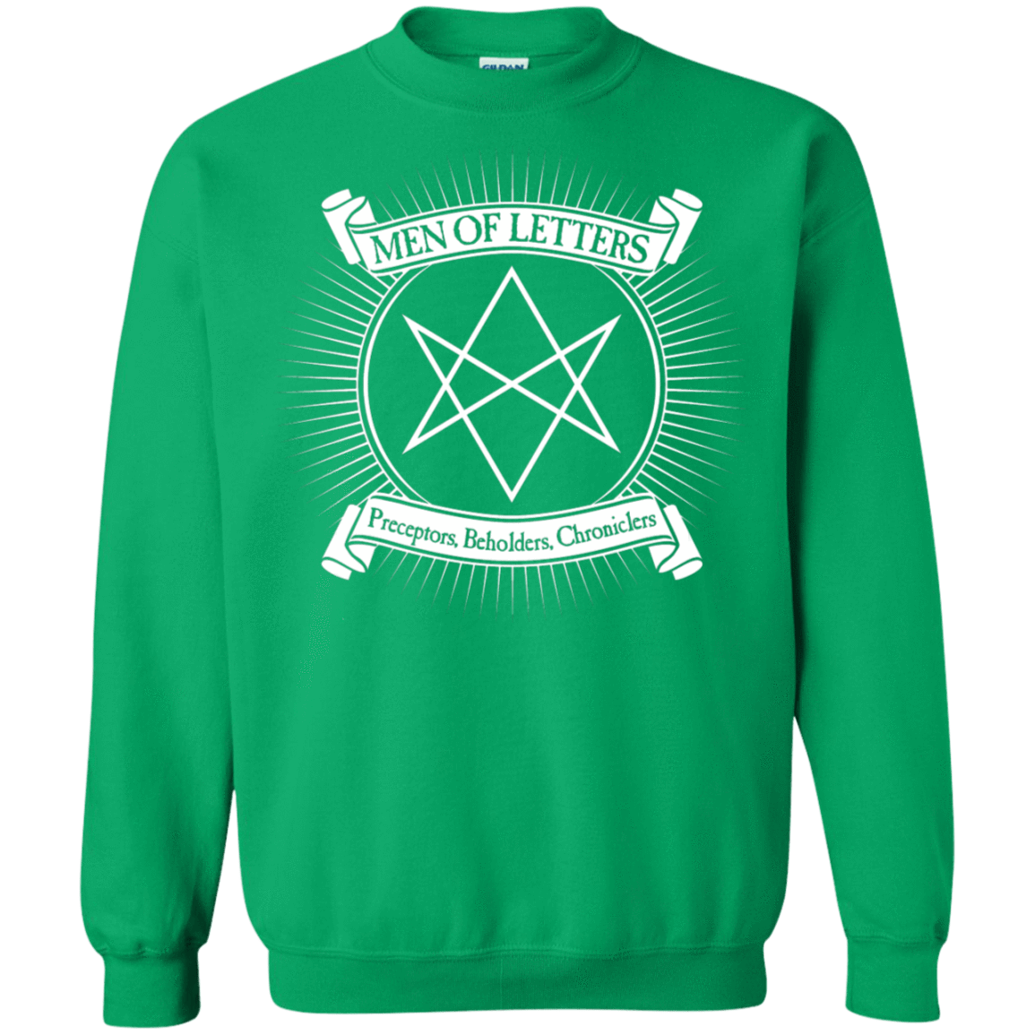 Sweatshirts Irish Green / S Men of Letters Crewneck Sweatshirt