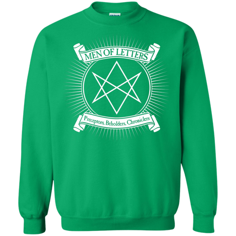 Sweatshirts Irish Green / S Men of Letters Crewneck Sweatshirt