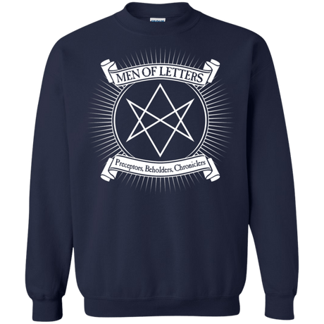 Sweatshirts Navy / S Men of Letters Crewneck Sweatshirt