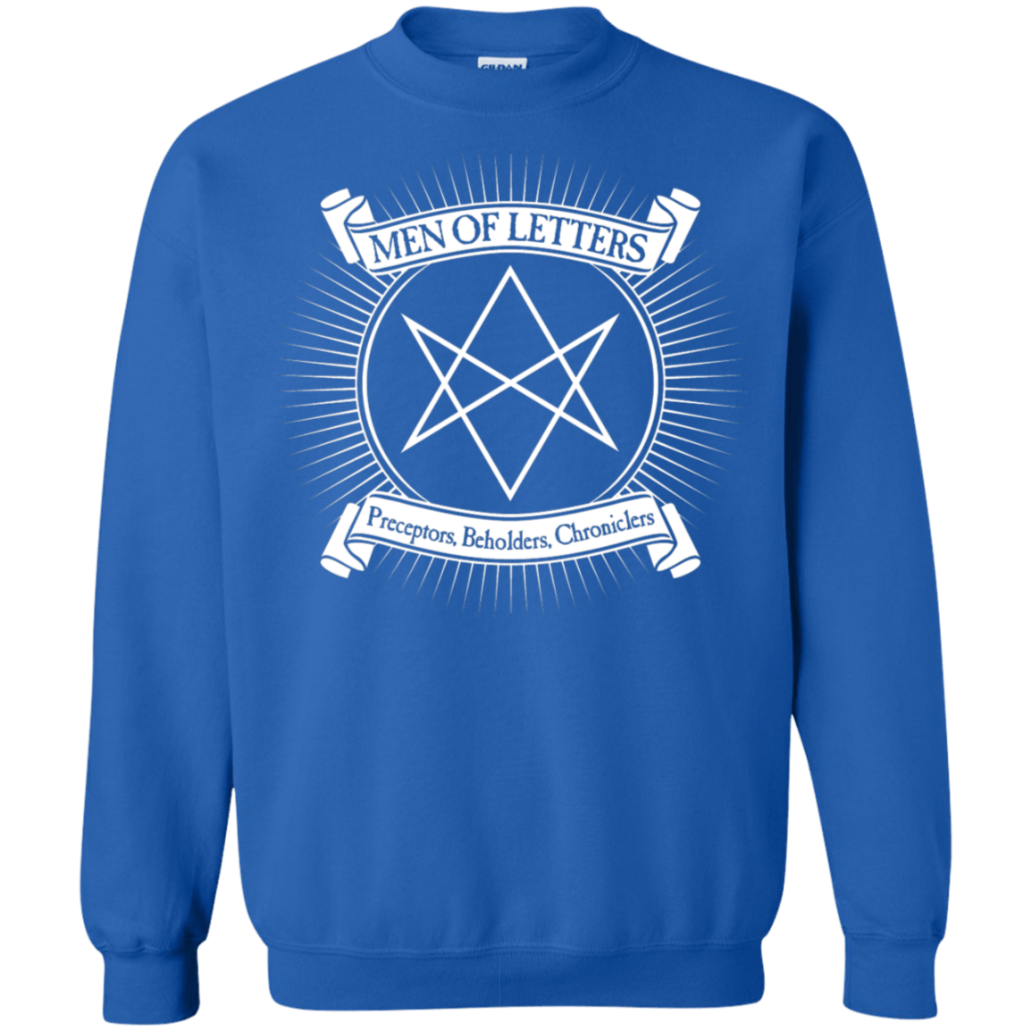 Sweatshirts Royal / S Men of Letters Crewneck Sweatshirt