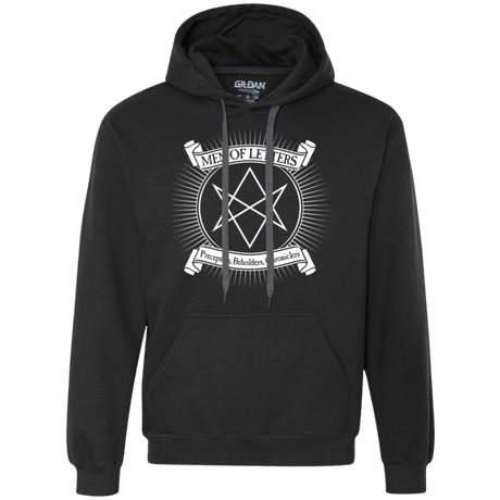 Sweatshirts Black / S Men of Letters Premium Fleece Hoodie