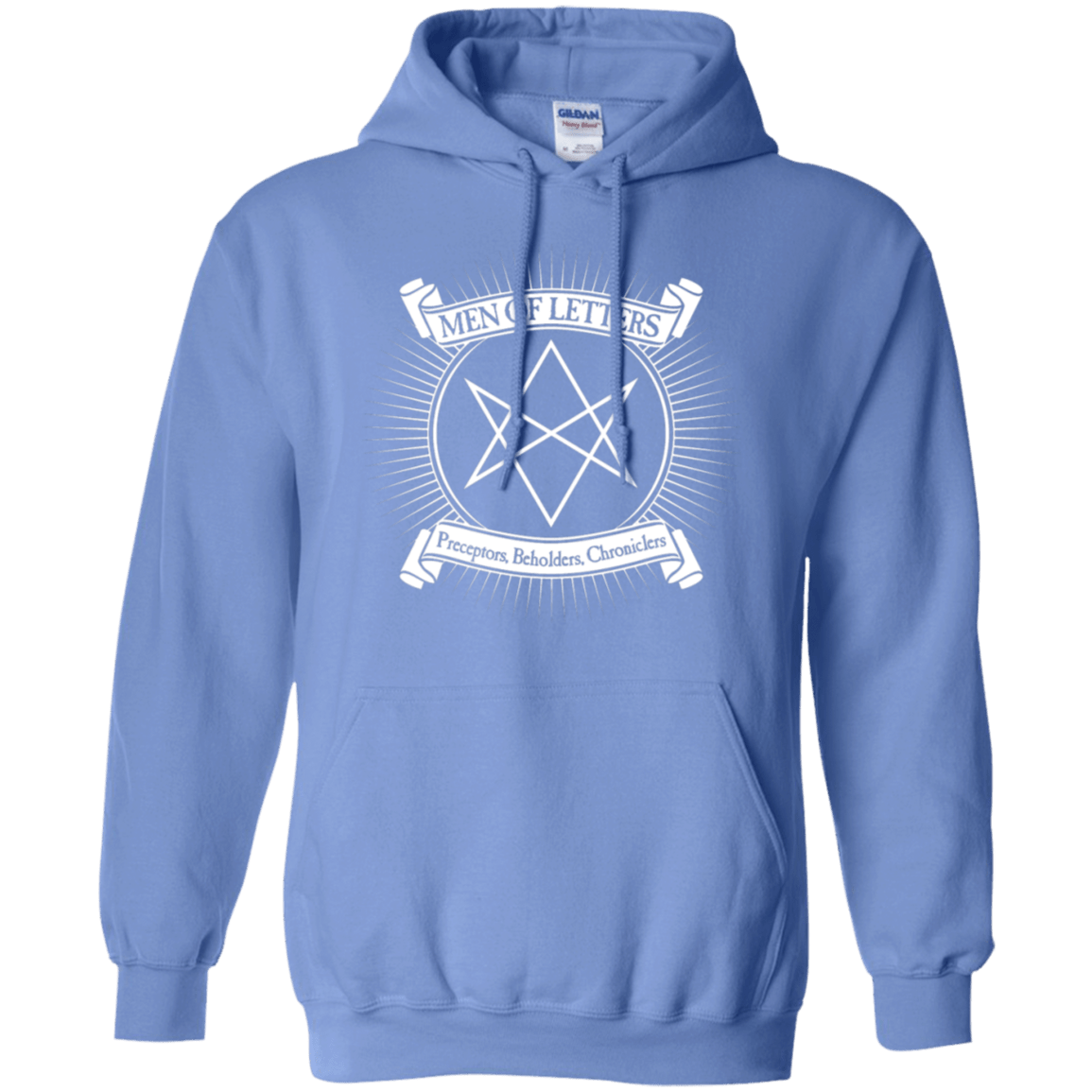 Sweatshirts Carolina Blue / S Men of Letters Pullover Hoodie