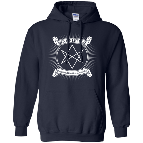 Sweatshirts Navy / S Men of Letters Pullover Hoodie