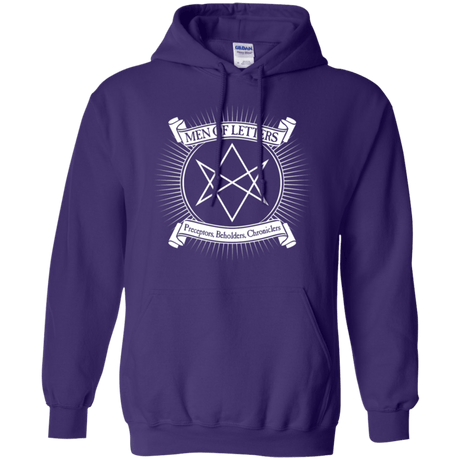 Sweatshirts Purple / S Men of Letters Pullover Hoodie