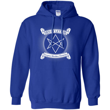Sweatshirts Royal / S Men of Letters Pullover Hoodie
