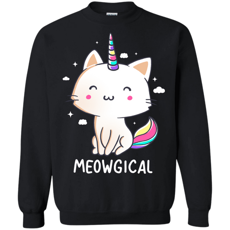 Sweatshirts Black / S Meowgical Crewneck Sweatshirt