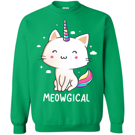 Sweatshirts Irish Green / S Meowgical Crewneck Sweatshirt