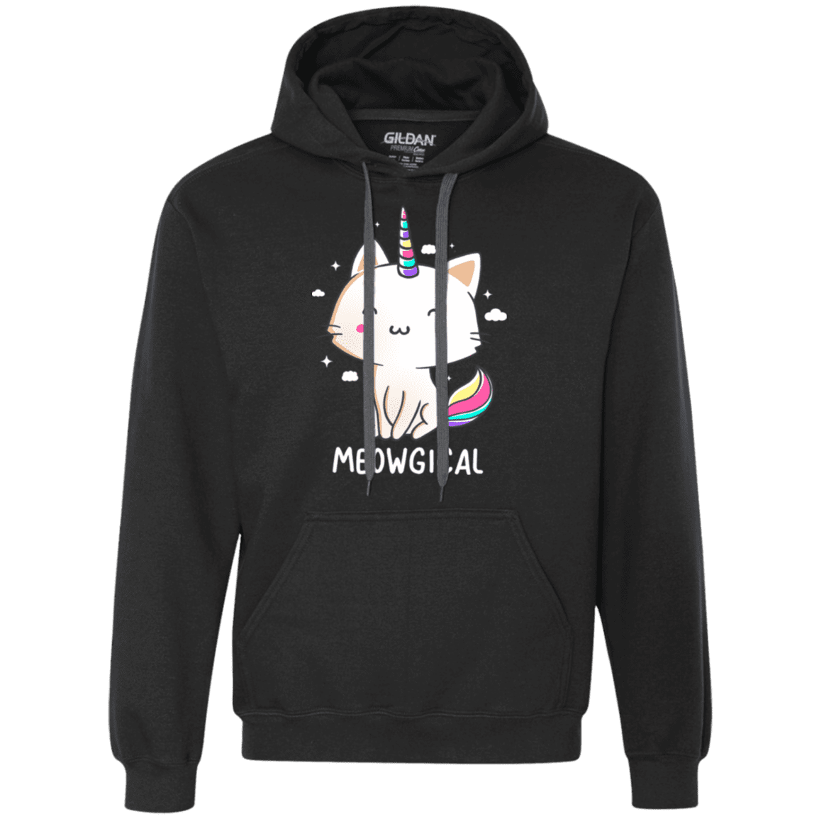 Sweatshirts Black / S Meowgical Premium Fleece Hoodie