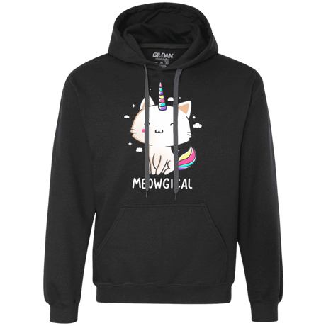 Sweatshirts Black / S Meowgical Premium Fleece Hoodie