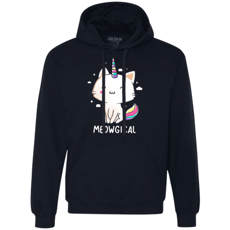 Sweatshirts Navy / S Meowgical Premium Fleece Hoodie