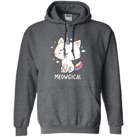 Sweatshirts Dark Heather / S Meowgical Pullover Hoodie