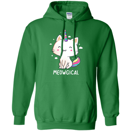 Sweatshirts Irish Green / S Meowgical Pullover Hoodie