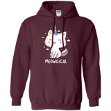 Sweatshirts Maroon / S Meowgical Pullover Hoodie