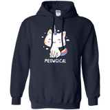 Sweatshirts Navy / S Meowgical Pullover Hoodie