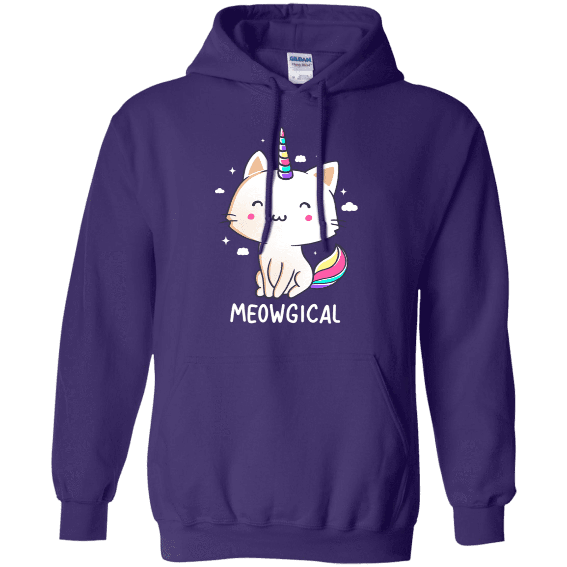 Sweatshirts Purple / S Meowgical Pullover Hoodie