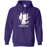 Sweatshirts Purple / S Meowgical Pullover Hoodie