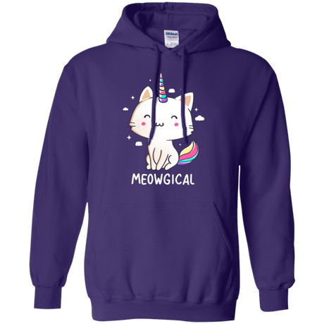 Sweatshirts Purple / S Meowgical Pullover Hoodie