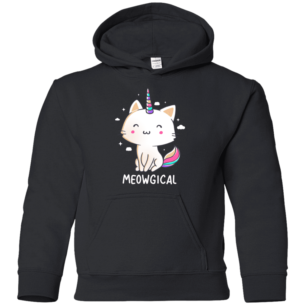 Sweatshirts Black / YS Meowgical Youth Hoodie