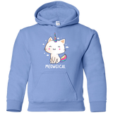 Sweatshirts Carolina Blue / YS Meowgical Youth Hoodie