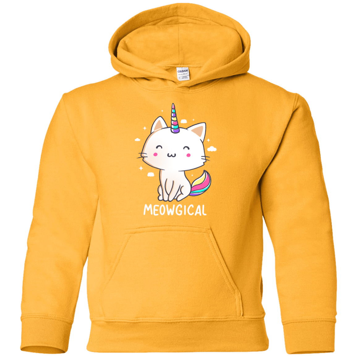 Sweatshirts Gold / YS Meowgical Youth Hoodie