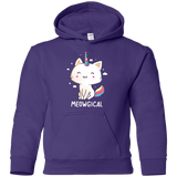 Sweatshirts Purple / YS Meowgical Youth Hoodie