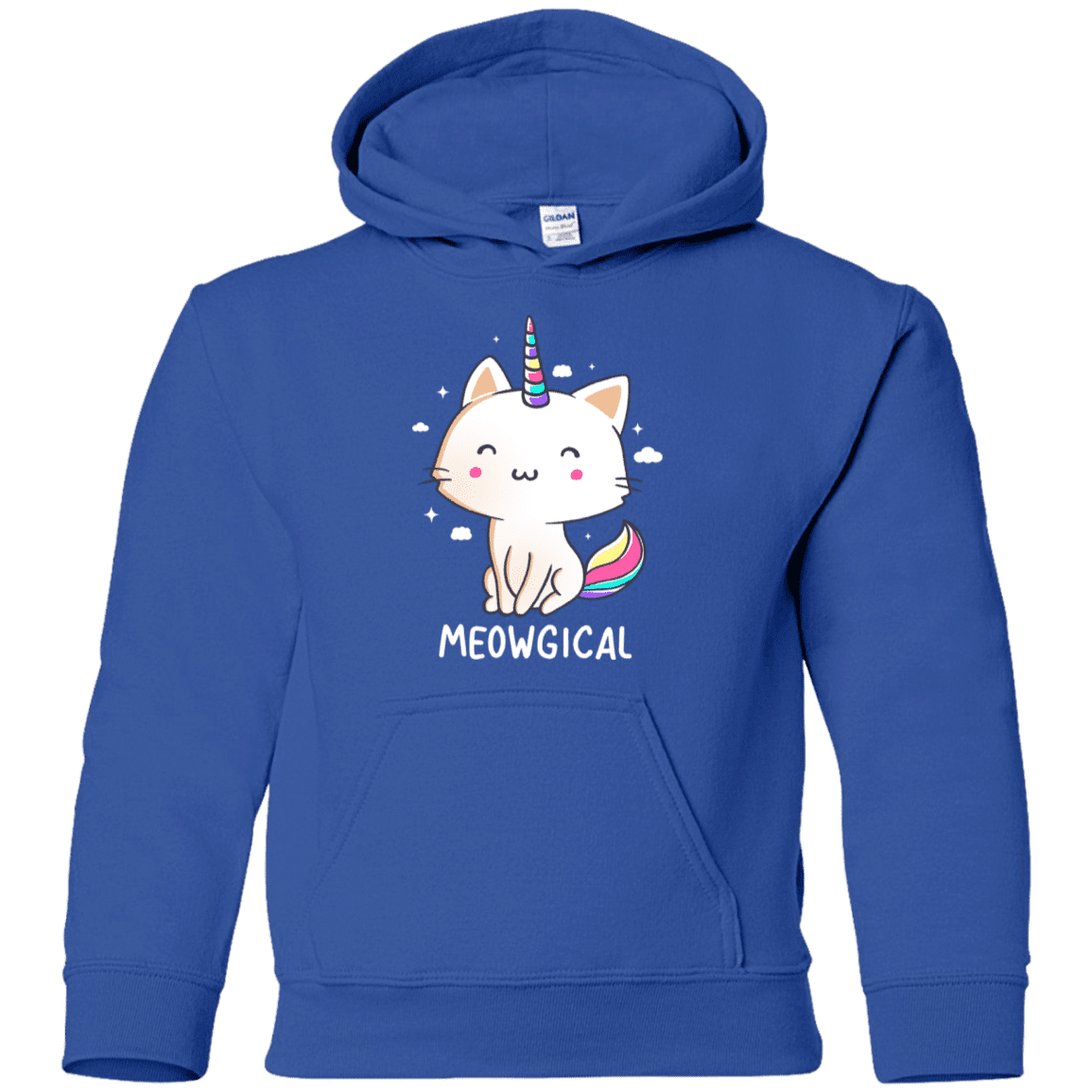 Sweatshirts Royal / YS Meowgical Youth Hoodie