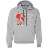 Sweatshirts Sport Grey / Small Meowy Catmas Premium Fleece Hoodie