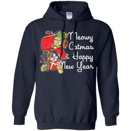 Meowy Catmas Pullover Hoodie