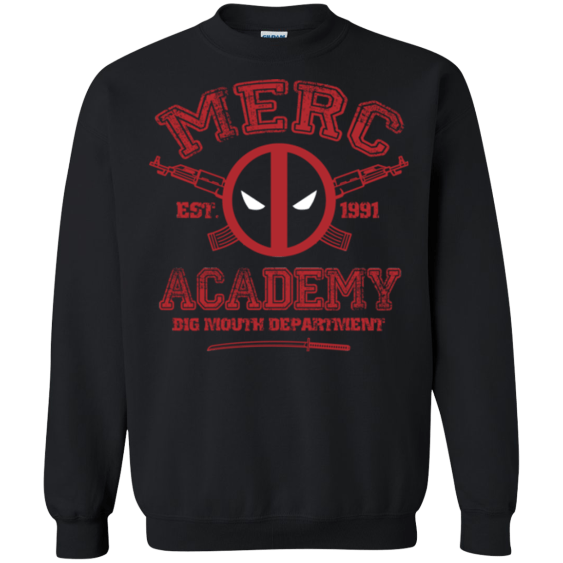 Sweatshirts Black / Small Merc Academy Crewneck Sweatshirt