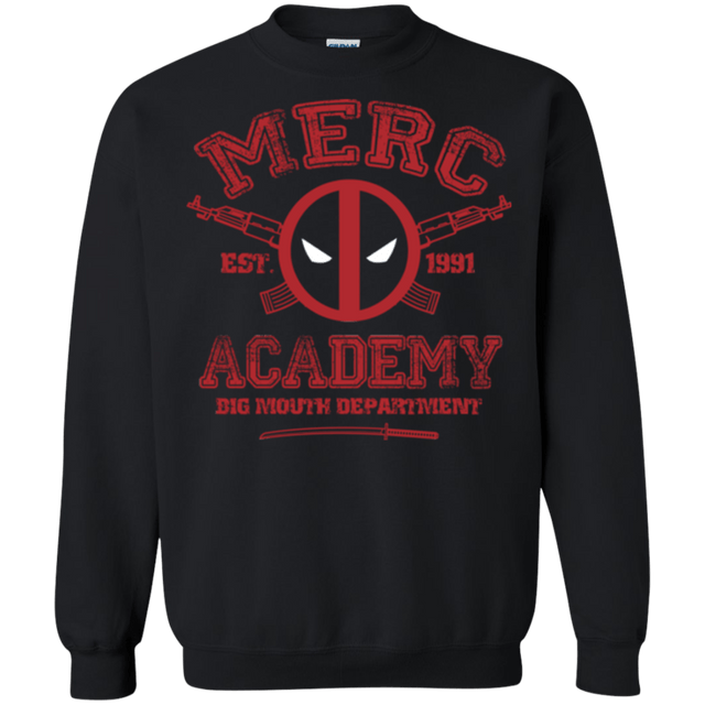 Sweatshirts Black / Small Merc Academy Crewneck Sweatshirt