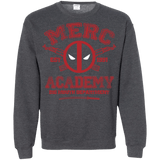 Sweatshirts Dark Heather / Small Merc Academy Crewneck Sweatshirt