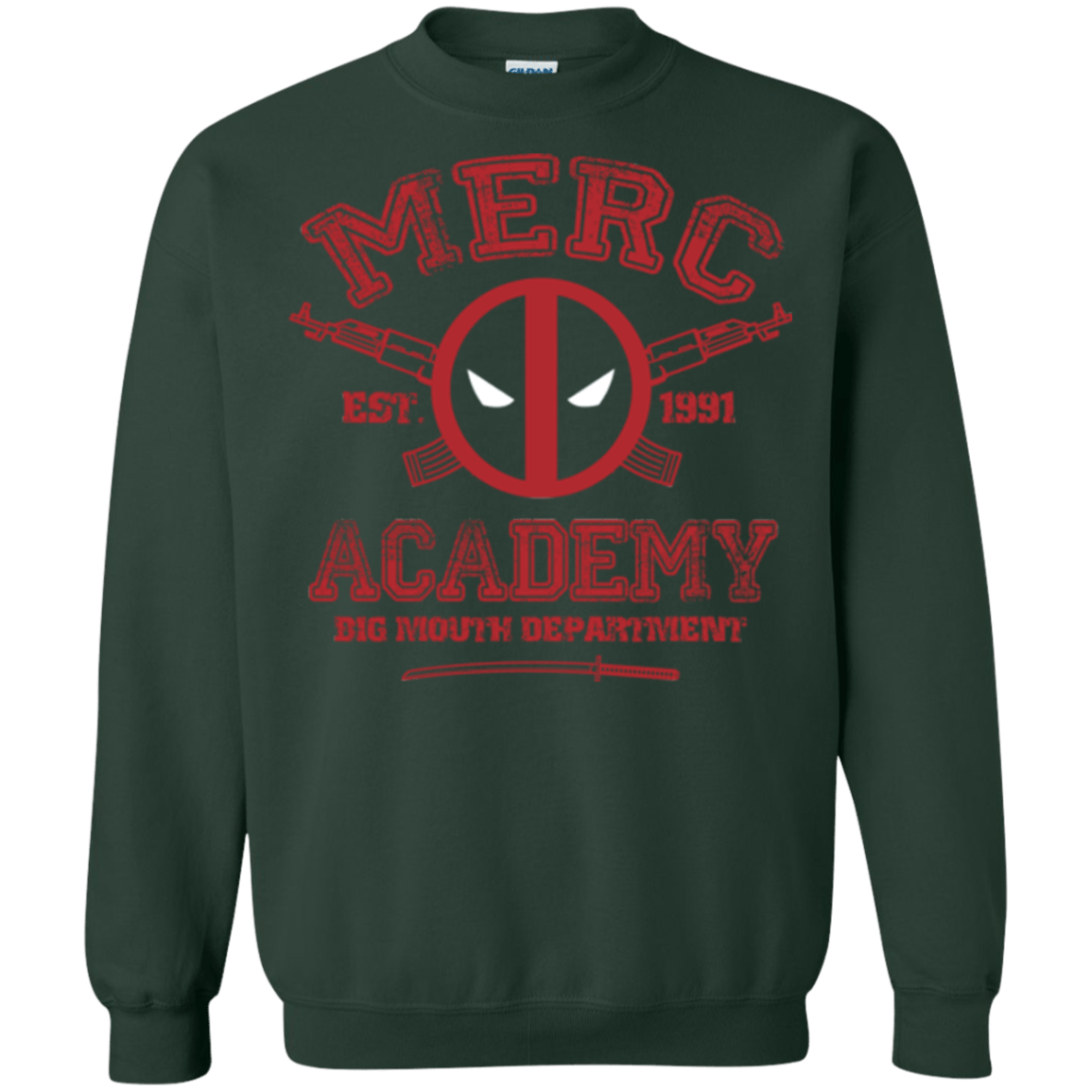 Sweatshirts Forest Green / Small Merc Academy Crewneck Sweatshirt