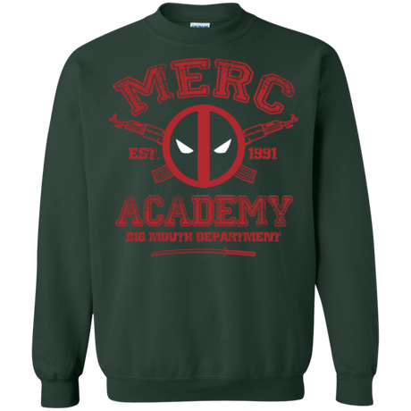 Sweatshirts Forest Green / Small Merc Academy Crewneck Sweatshirt