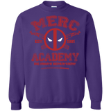Sweatshirts Purple / Small Merc Academy Crewneck Sweatshirt