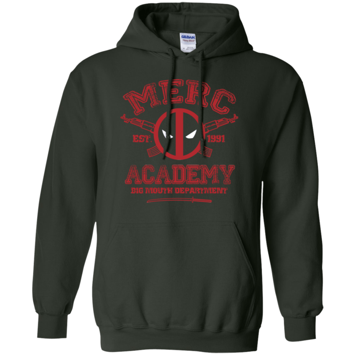 Sweatshirts Forest Green / Small Merc Academy Pullover Hoodie