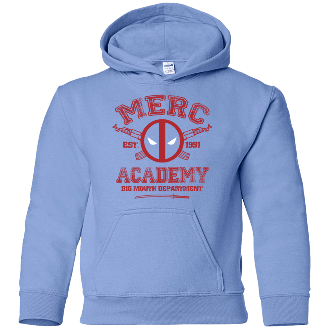 Sweatshirts Carolina Blue / YS Merc Academy Youth Hoodie