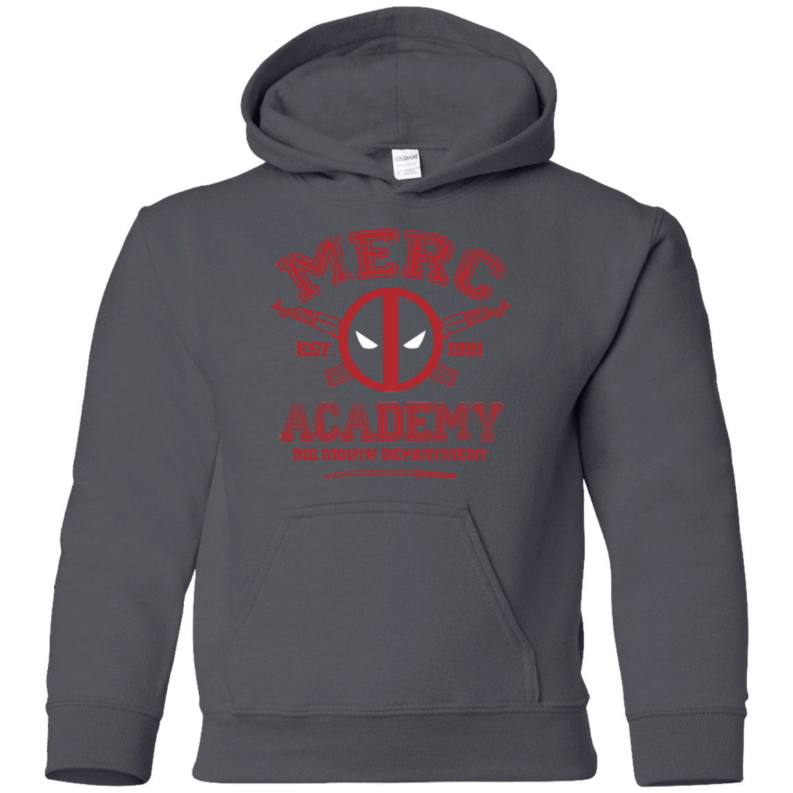 Sweatshirts Charcoal / YS Merc Academy Youth Hoodie