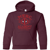 Sweatshirts Maroon / YS Merc Academy Youth Hoodie