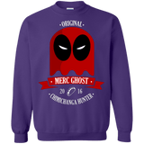 Sweatshirts Purple / Small Merc Ghost Full Crewneck Sweatshirt