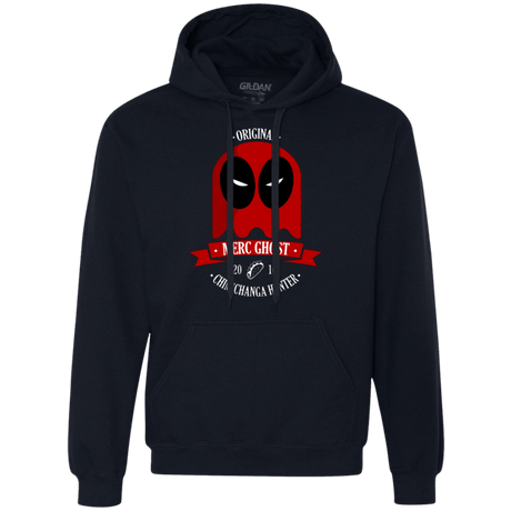 Sweatshirts Navy / Small Merc Ghost Full Premium Fleece Hoodie