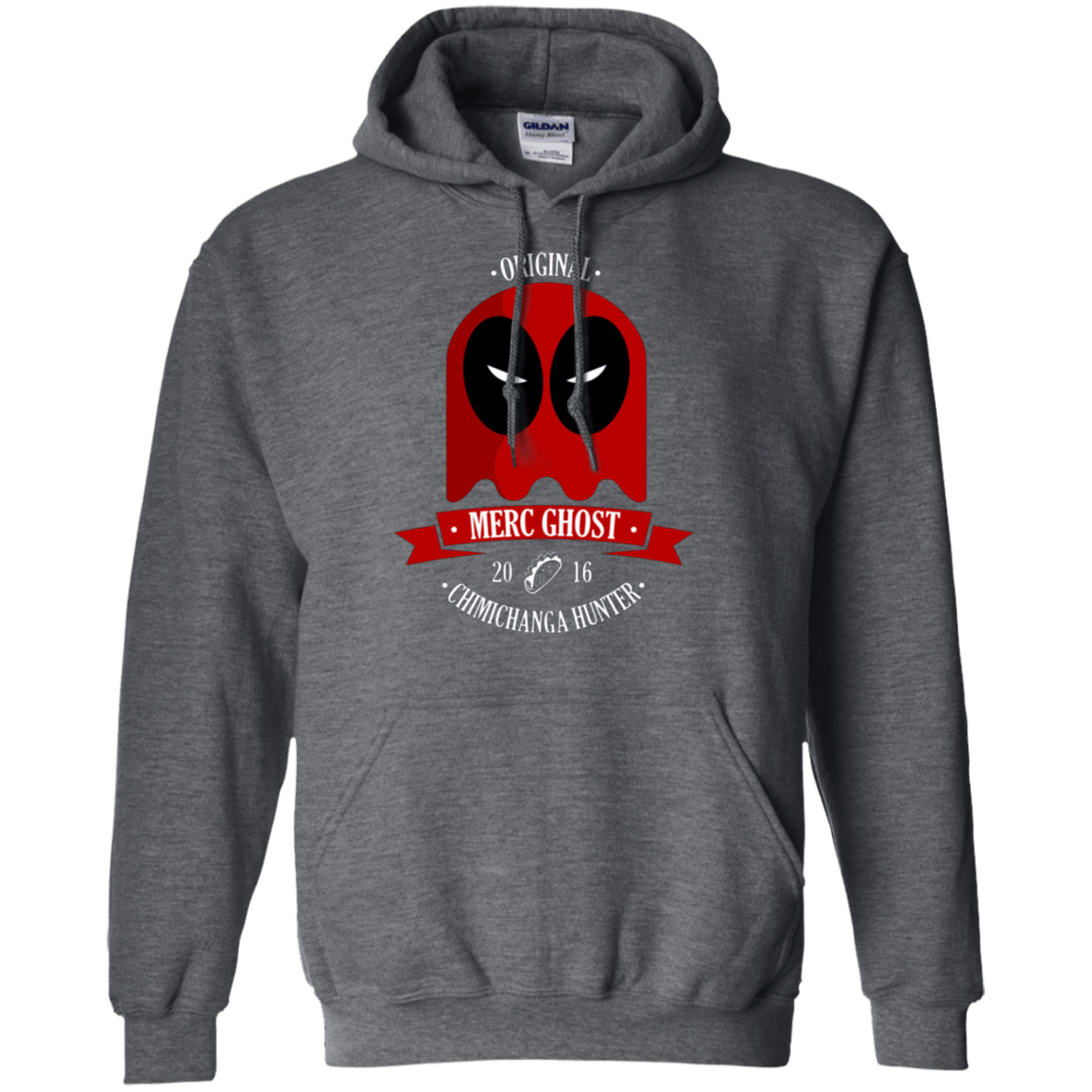 Sweatshirts Dark Heather / Small Merc Ghost Full Pullover Hoodie