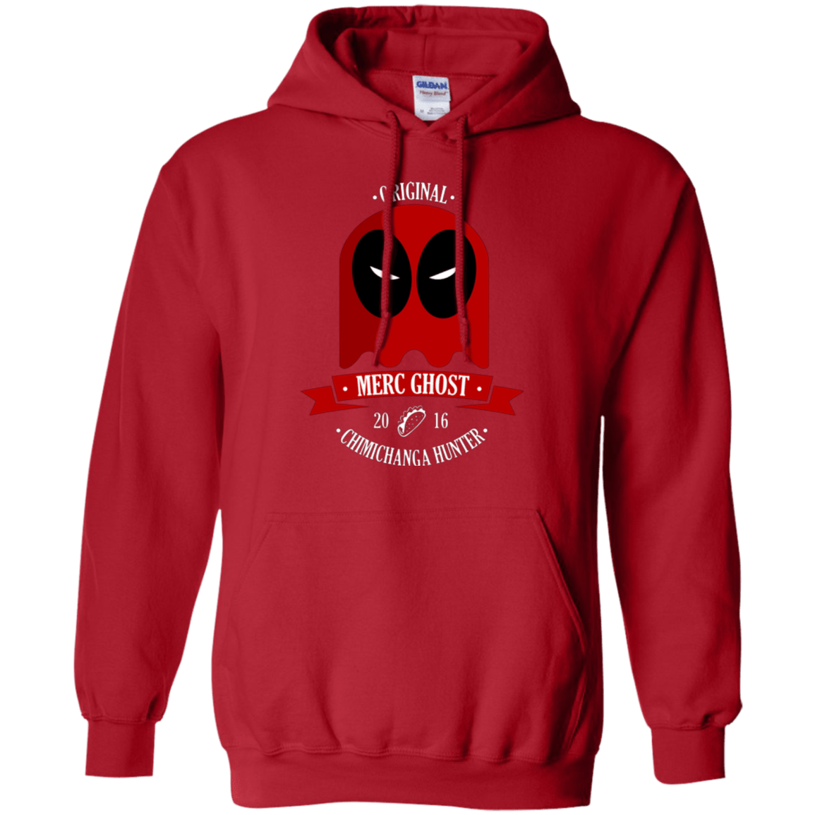 Sweatshirts Red / Small Merc Ghost Full Pullover Hoodie