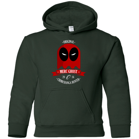 Sweatshirts Forest Green / YS Merc Ghost Full Youth Hoodie