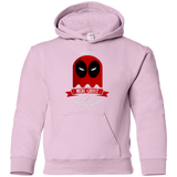 Sweatshirts Light Pink / YS Merc Ghost Full Youth Hoodie