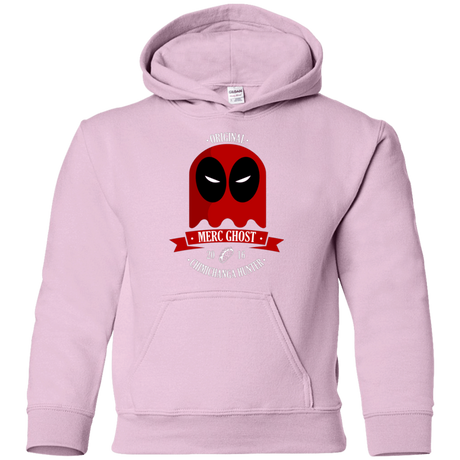 Sweatshirts Light Pink / YS Merc Ghost Full Youth Hoodie