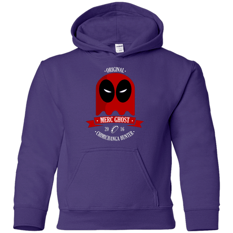 Sweatshirts Purple / YS Merc Ghost Full Youth Hoodie