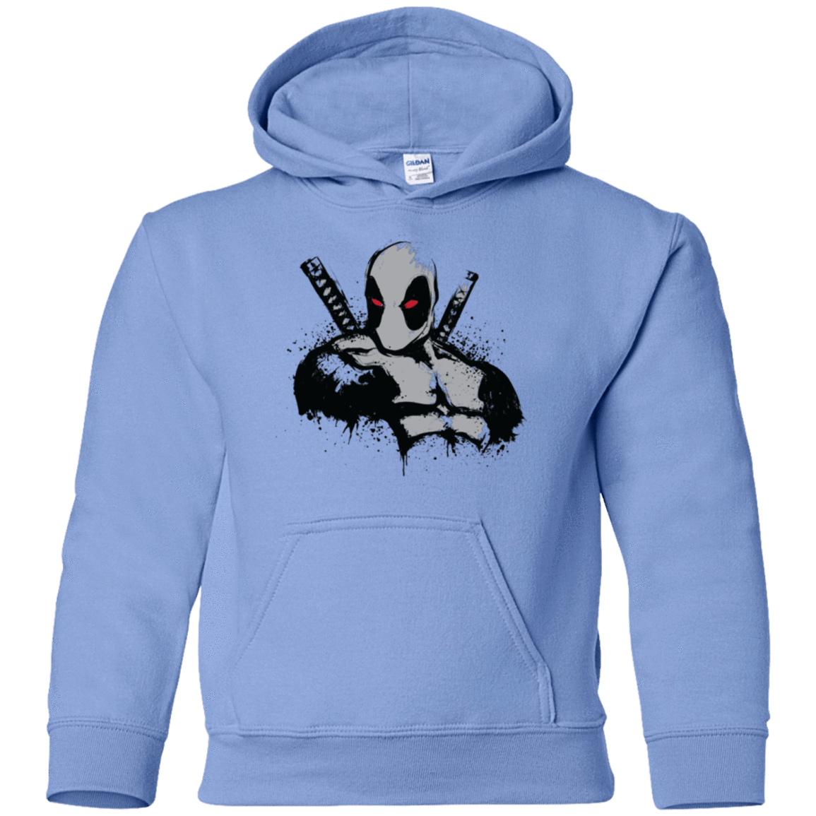 Sweatshirts Carolina Blue / YS Merc in Grey X Force Youth Hoodie