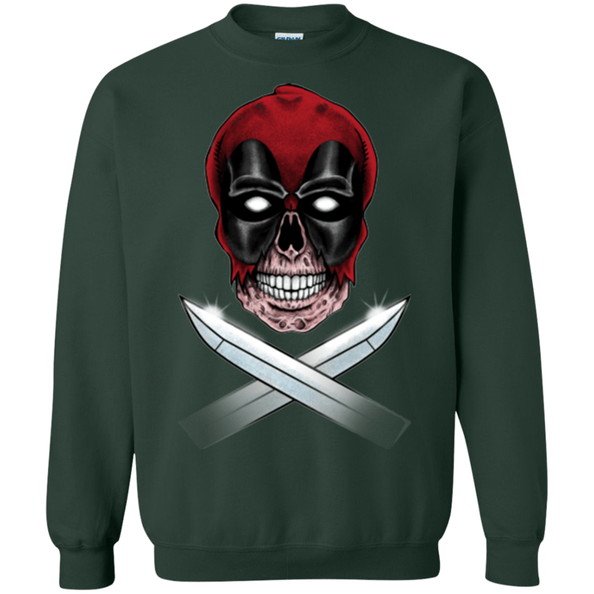 Sweatshirts Forest Green / Small Merc Pirate Crewneck Sweatshirt