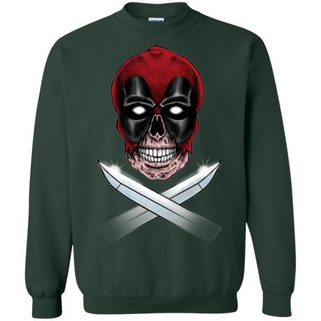 Sweatshirts Forest Green / Small Merc Pirate Crewneck Sweatshirt